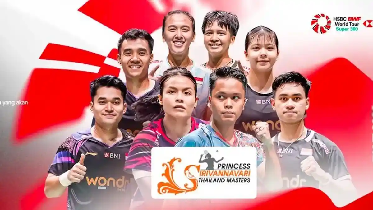 Thailand Masters 2026 Hari Ini: Final Seru dengan 6 Wakil Indonesia Rebut Gelar Juara
