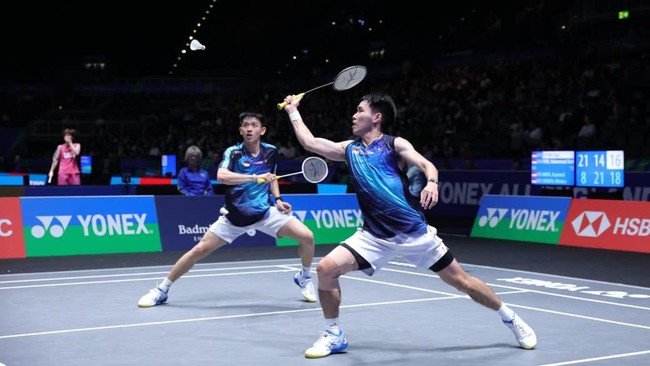 Debut Menggebrak! Raymond Indra/Nikolaus Joaquin Lolos ke Semifinal All England 2026, Siap Bungkam Para Pengkritik